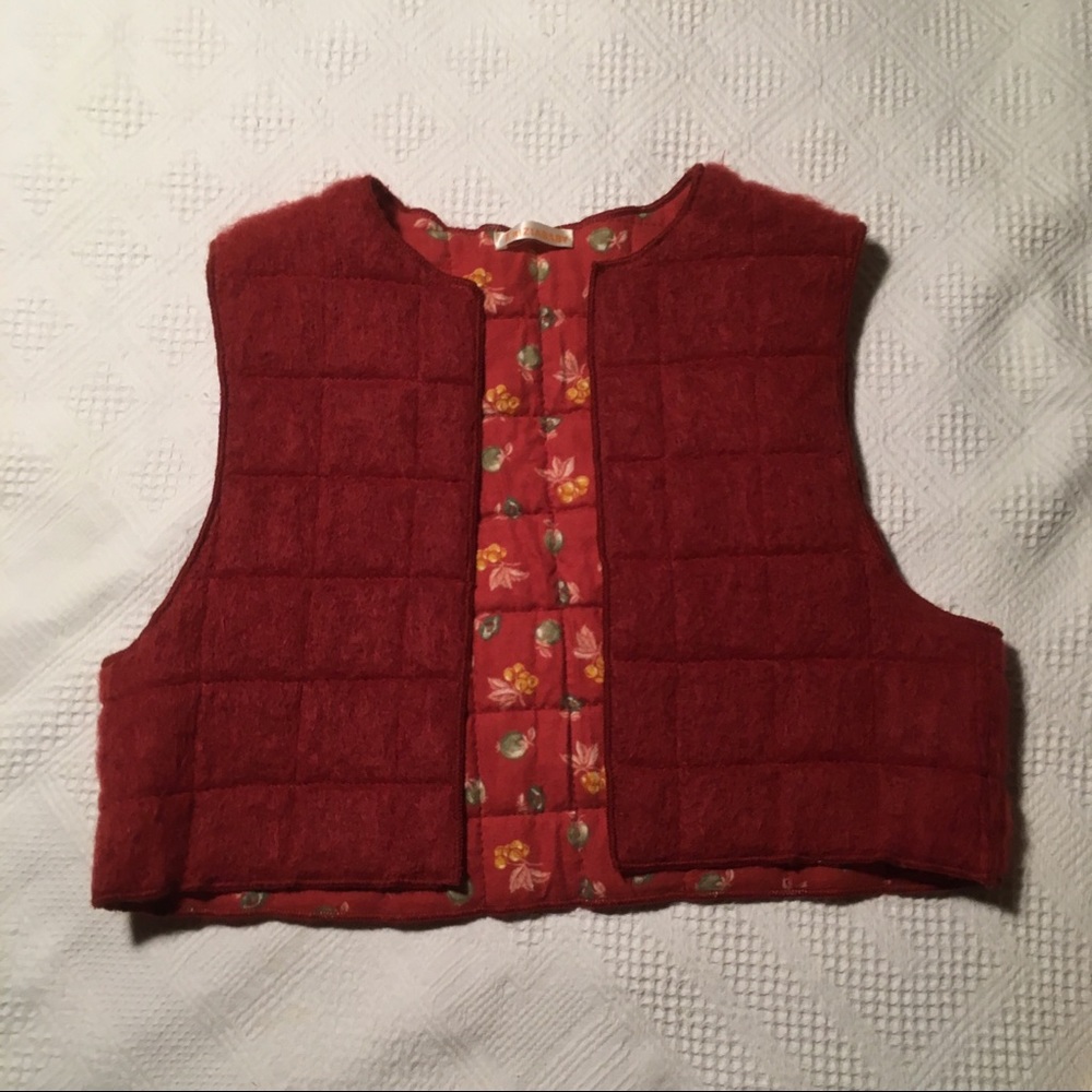 Vintage Wool Baby Vest